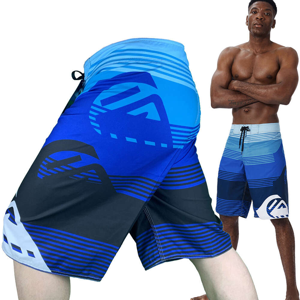 Men's Sports 2024 Summer Surfing Quick Drying Beach Pants Loose and Casual Large Size 5/4 Shorts for Men M520 32 ddmymarket
