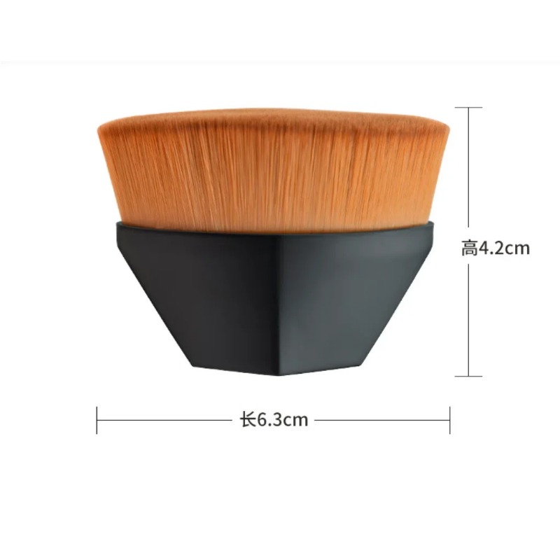 New Magic Makeup Brush Beauty Powder Face Blush Brushes Portable Professional Foundation Brush Large Cosmetics Soft Base Make up z250527YL0A