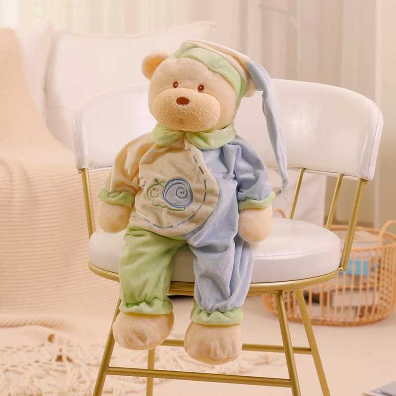 Stuffed Plush Animals Cute Bear Plush Toy Kaii Sleeping Pillow Stuffed Soft Kids Appease Doll Home Bedroom Decor Kid Girlfriend Birthday Gift