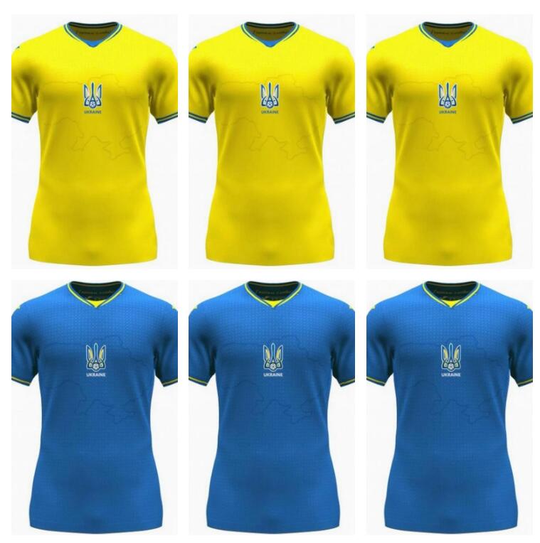 2024 Ukraine Soccer Jerseys MUDRYK DOVBYK YAREMCHUK TSYHANKOV MYKOLENKO ZINCHENKO MALINOVSKY ZABARNYI SUDAKOV MATVIIENKO 23 24 National team football shirt