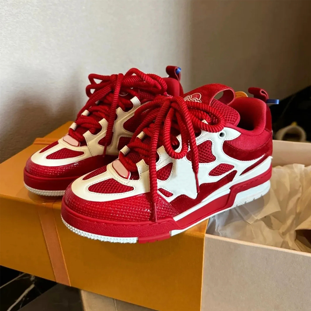 Top level Version Chunky Skate Shoes Designer Trainer Maxi Sneaker Women Men Platform Defender Shoe Sneakers Tenis Casual Fashion Shoe Plus Casual Shoes