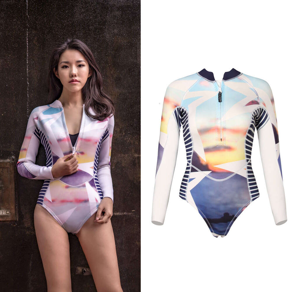 Ddmytiger Mm Wet One Piece Swimsuit Surfing Snorkeling Deep Diving Sun Protection And Warmth Jellyfish Suit Material Bikini H