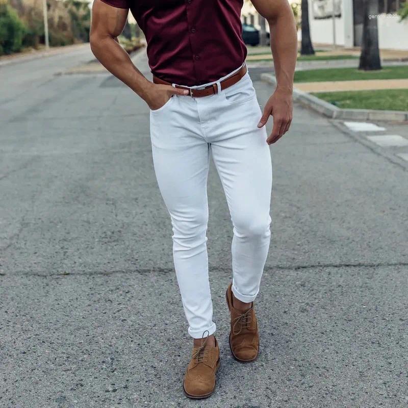 Pants Mens Chino Flat-Front Dress Stretch Casual Cotton Regular Fit Skinny Tapered Trousers z Z260315