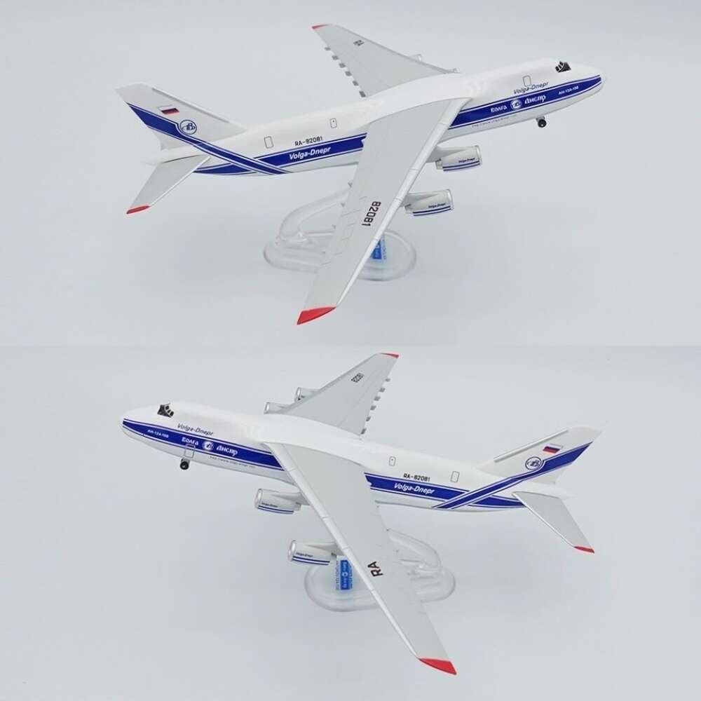Antonov Ukraine An 124 1/400 Scale Aircraft An124 Condor StrategicTransport Plastic Plane Model Airplanes