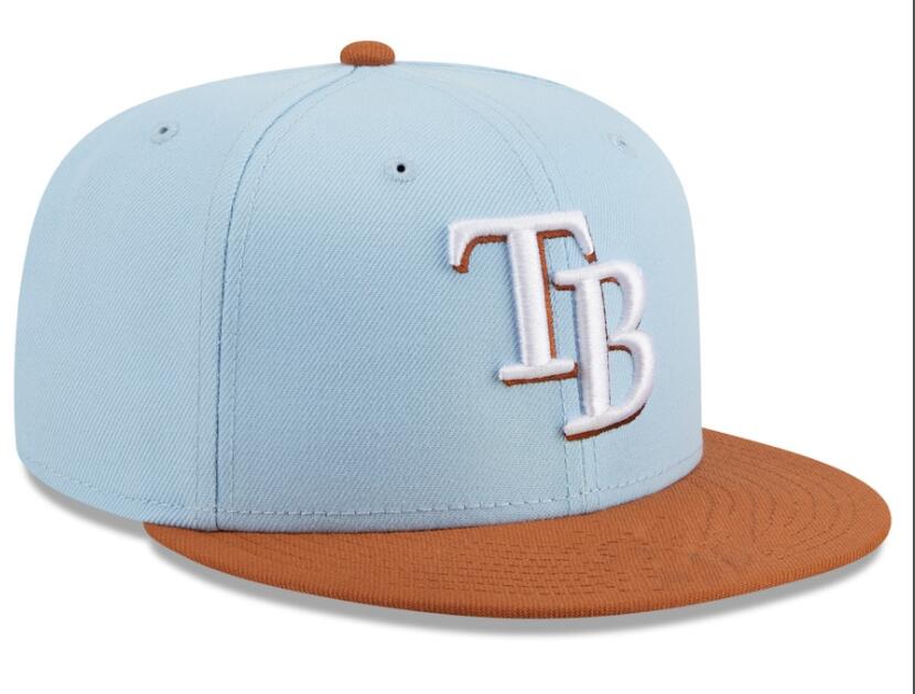 2024-25 Tampa Bay''Rays'' Baseball Unisex Fashion Cotton Ball Cap Baseball Snapback for Men Women Sun Hat Bone Embroidery Spring Cap Wholesale a0