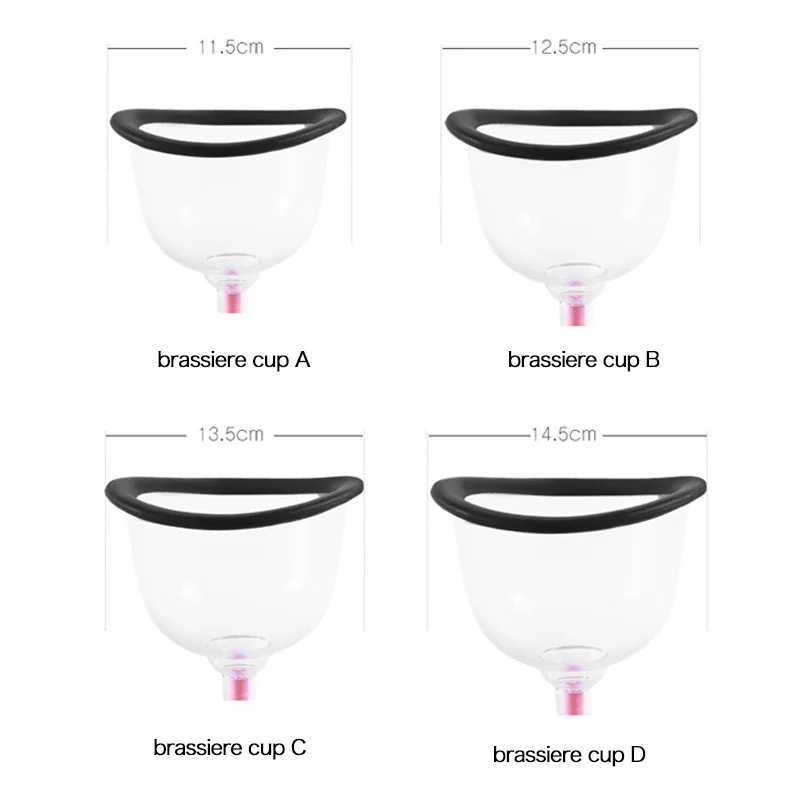 Breastpumps Electric breast enhancement instrument vacuum pump cup breast massage machine enhancement cup machine WX