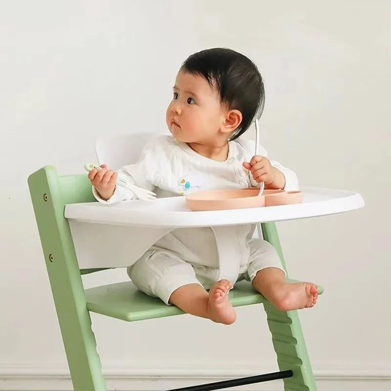 Childrens Dining Chair Accessories Ins Trend Baby Multi-function Adjustable Lift Growing Solid Wood Chair 240520