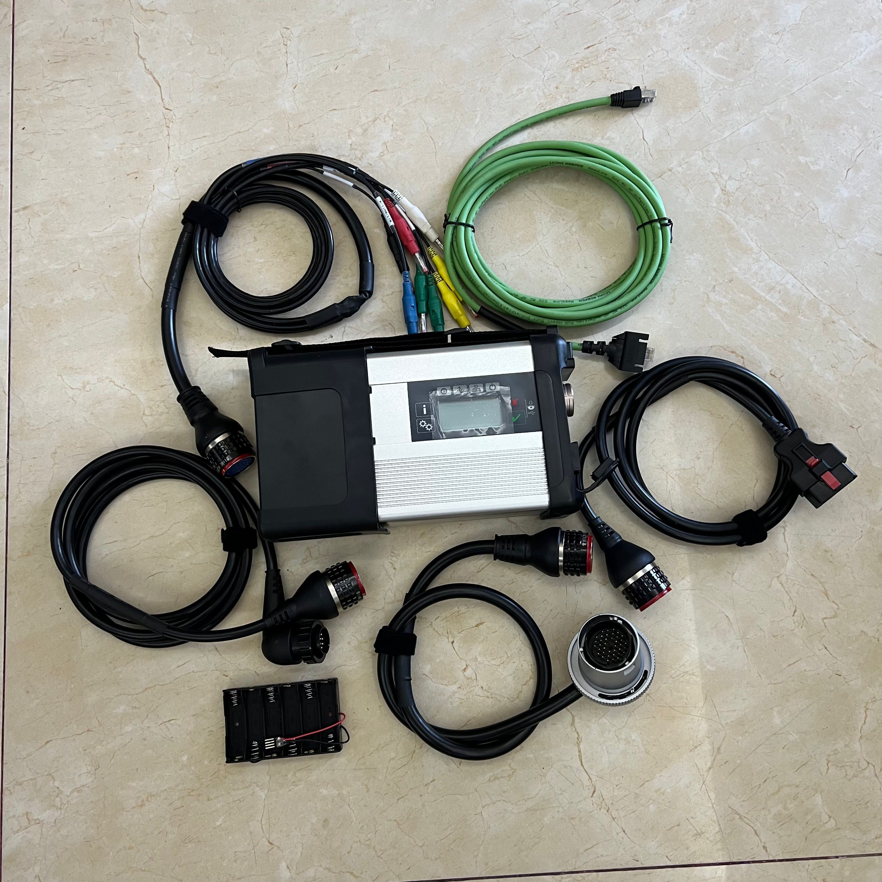MB Star C5 SD Connect C5 diagnosis tool with 480gb ssd Diagnostic& Programming car truck scanner T410 Laptop i5 4g ready to use