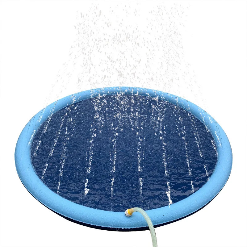 Related product list Pet Sprinkler pad game cooling pad swimming pool inflatable water spray pad swimming pool inflatable water spray pad 240507