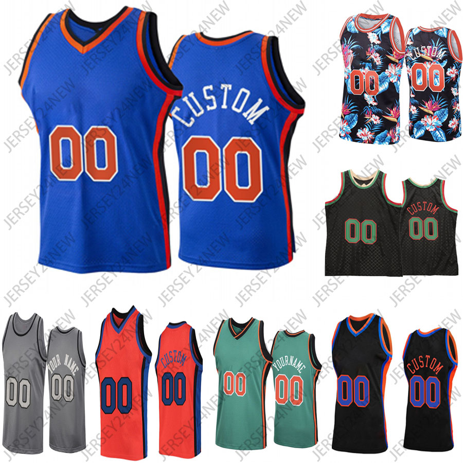 Vintage Classics Barnett RJ Barrett Jalen Brunson Basketball Jersey Ewing Julius Randle New Yorks Toppin Knick Evan Fournier Derrick Rose Immanuel Quickley