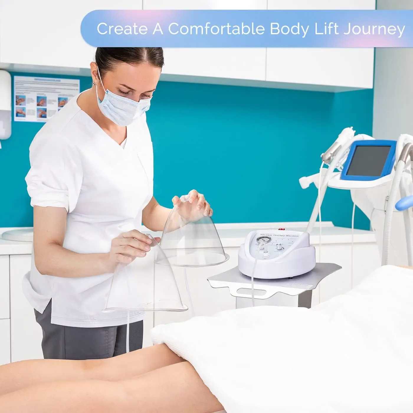 Breastpumps Mychway vacuum therapy machine breast enhancement cup massage machine face lifting body shape buttocks lifting equipment WX