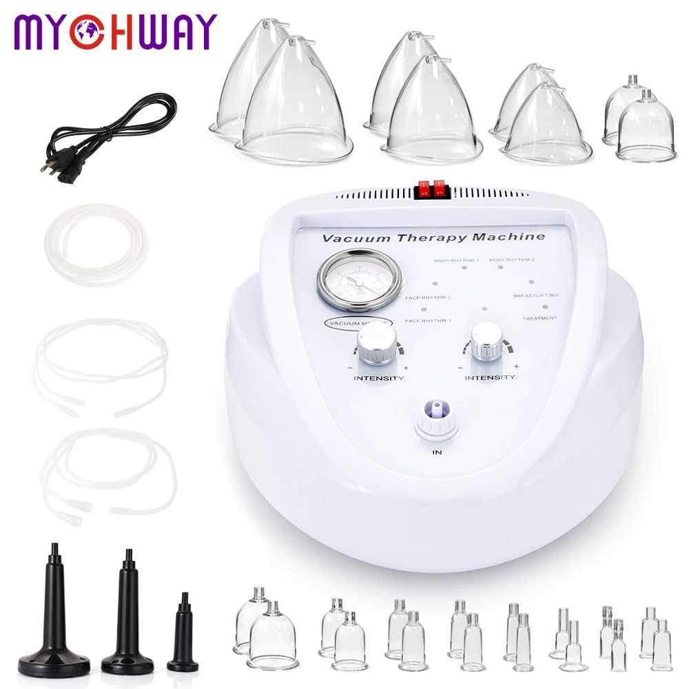 Breastpumps Mychway vacuum therapy machine breast enhancement cup massage machine face lifting body shape buttocks lifting equipment WX