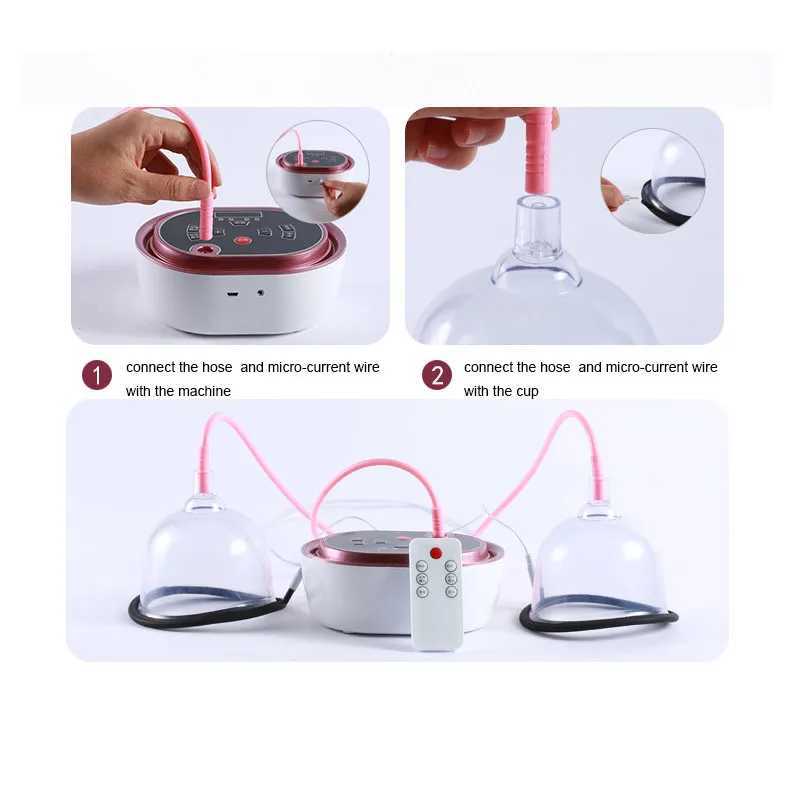 Breastpumps Breast enlargement equipment vacuum suction pump micro current massage machine large breast lifting cup shaped buttock enhancer anti saggi