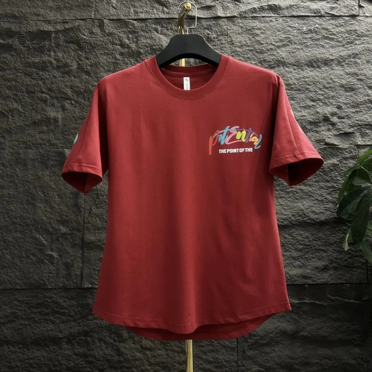 Cotton T Shirt for Men Heather Drawings Top Korean Clothing Music Wholesale Polyester Elastic Kpop Cool 5xl Man Tee Shirts 240508