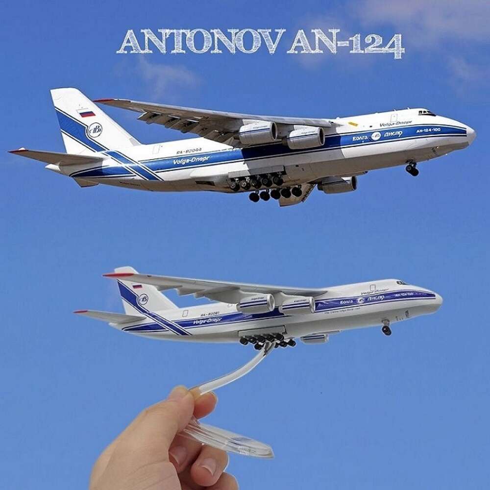 Antonov Ukraine An 124 1/400 Scale Aircraft An124 Condor StrategicTransport Plastic Plane Model Airplanes