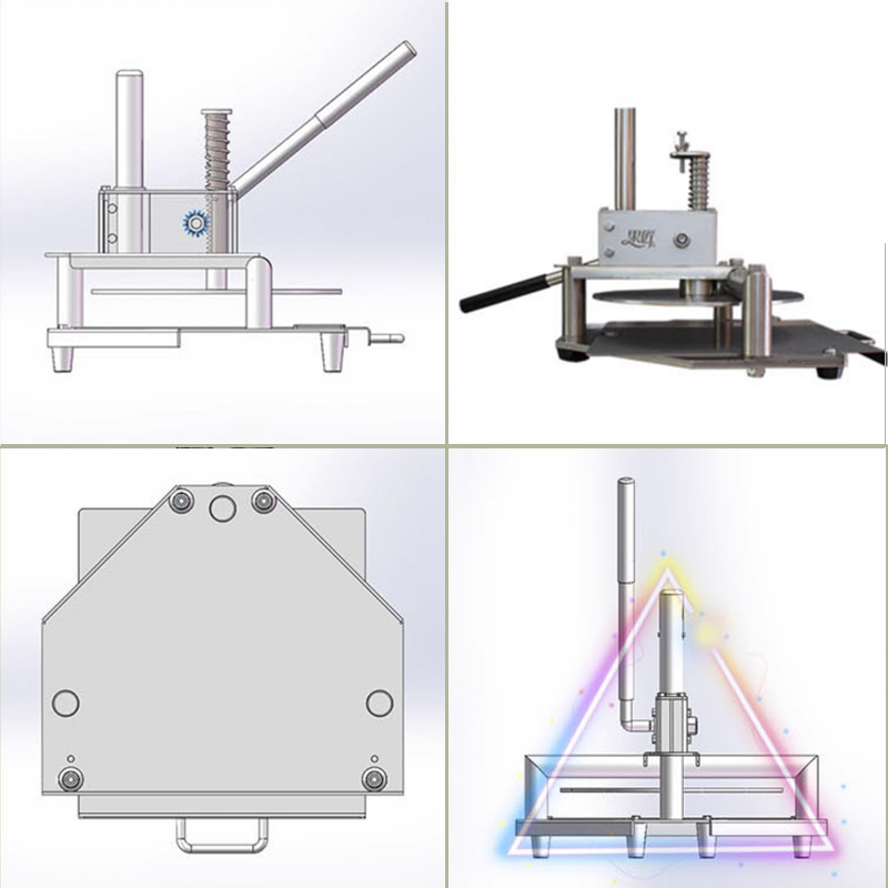 12 Inch Manual Pizza Dough Press For Sale