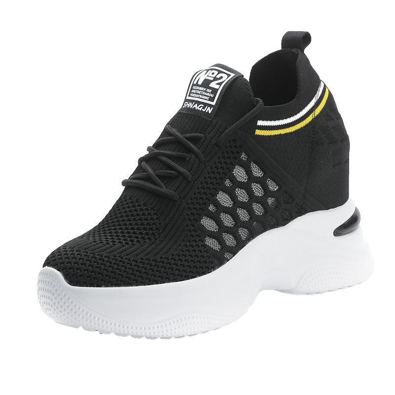2024 Summer New Casual Sports Breathable Slim High Weight Anti slip and Wear resistant Women's Shoes
