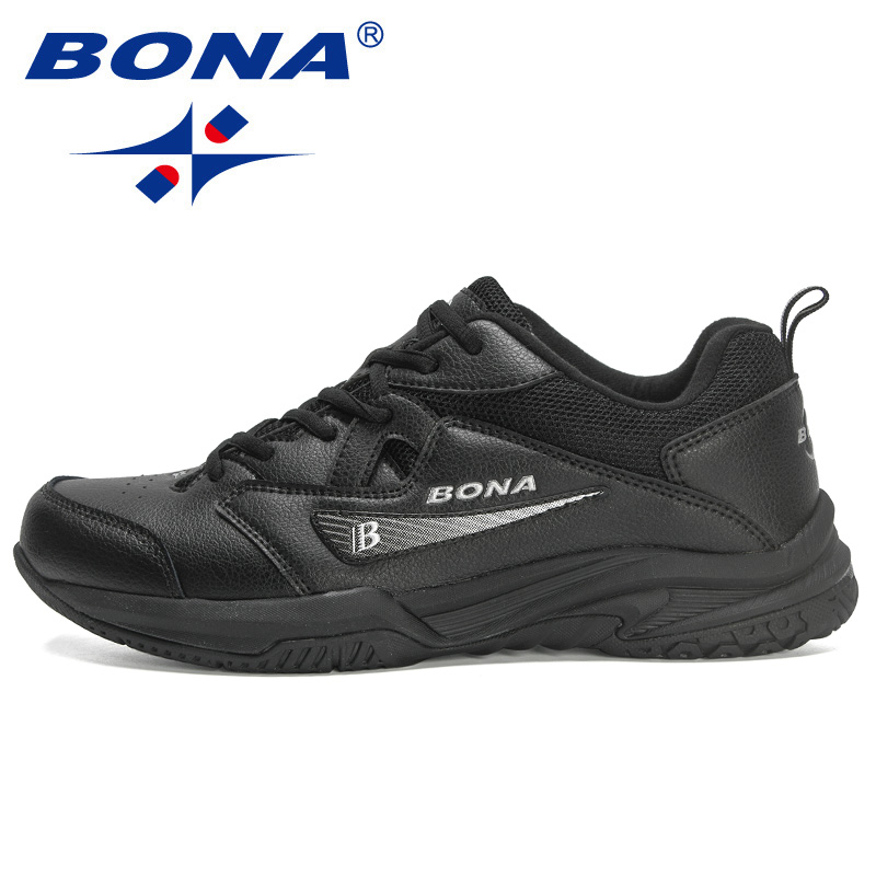 2022 BONA New Designers Classics Breathable Running Sneaker Men Tennis Non-Slip Walking Jogging New Shoes Manscuo a6bd