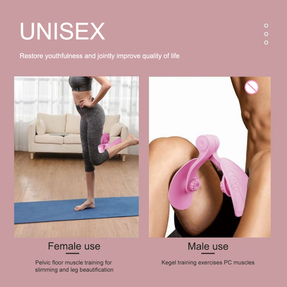 Thigh Master Hips Trainer Exerciser Device Pelvic Floor Strengthener Inner Thigh Exercises Equipment for Muscle Trainer Fitness