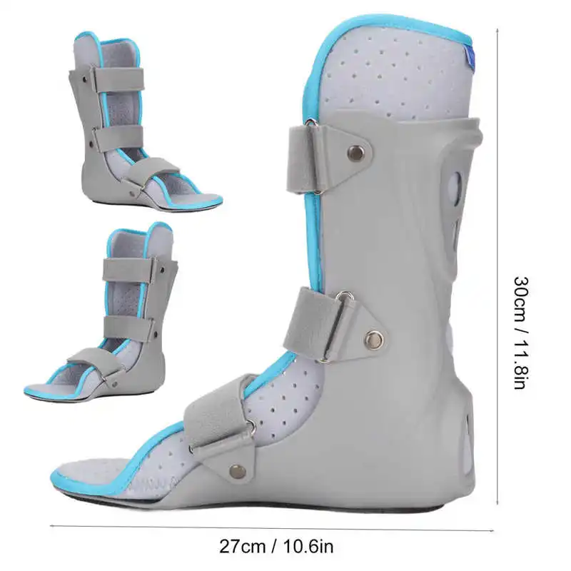 Ankle Foot Fracture Support Brace Sprain Protector Adjustable Foot Drop Corrector Stabilizer Orthopedic Ankle Boot Fixing Splint