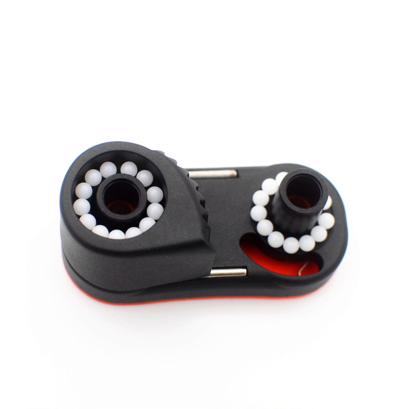 Double Row Kayak Ball Bearing Cam Cleat Pilates Equipment Marine Boat Fast Entry Rope Wire Clamp Fairlead Sailboat Yacht