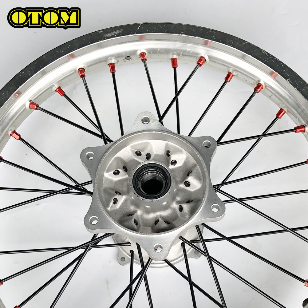 Motorcycle For HONDA 21" Front 18" 19" Rear Wheel Spoke Nipples Kit CRF250X CRF250R CRF450R CRF450X Off-road Dirt Bike Accessory