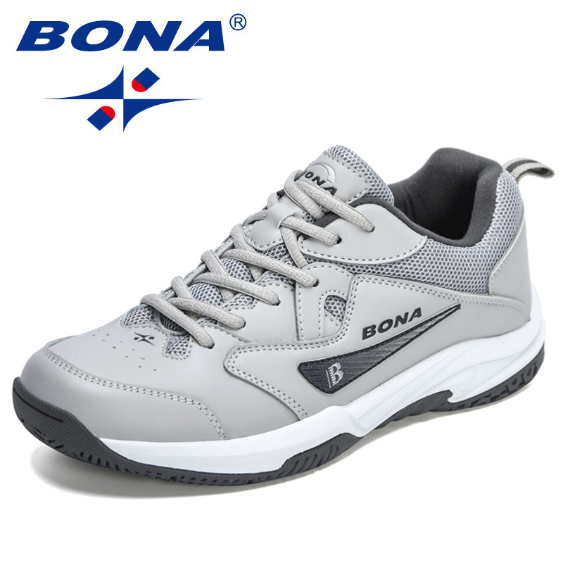 2022 BONA New Designers Classics Breathable Running Sneaker Men Tennis Non-Slip Walking Jogging New Shoes Manscuo a6bd