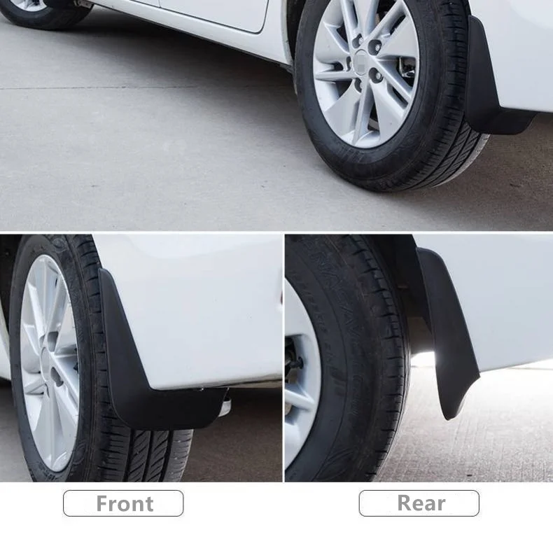 4pcs Molded Car Mud Flaps For Skoda Octavia A7 5E 2013-2018 Mudflaps Splash Guards Mud Flap Mudguards Fender 2014 2015 2016 2017