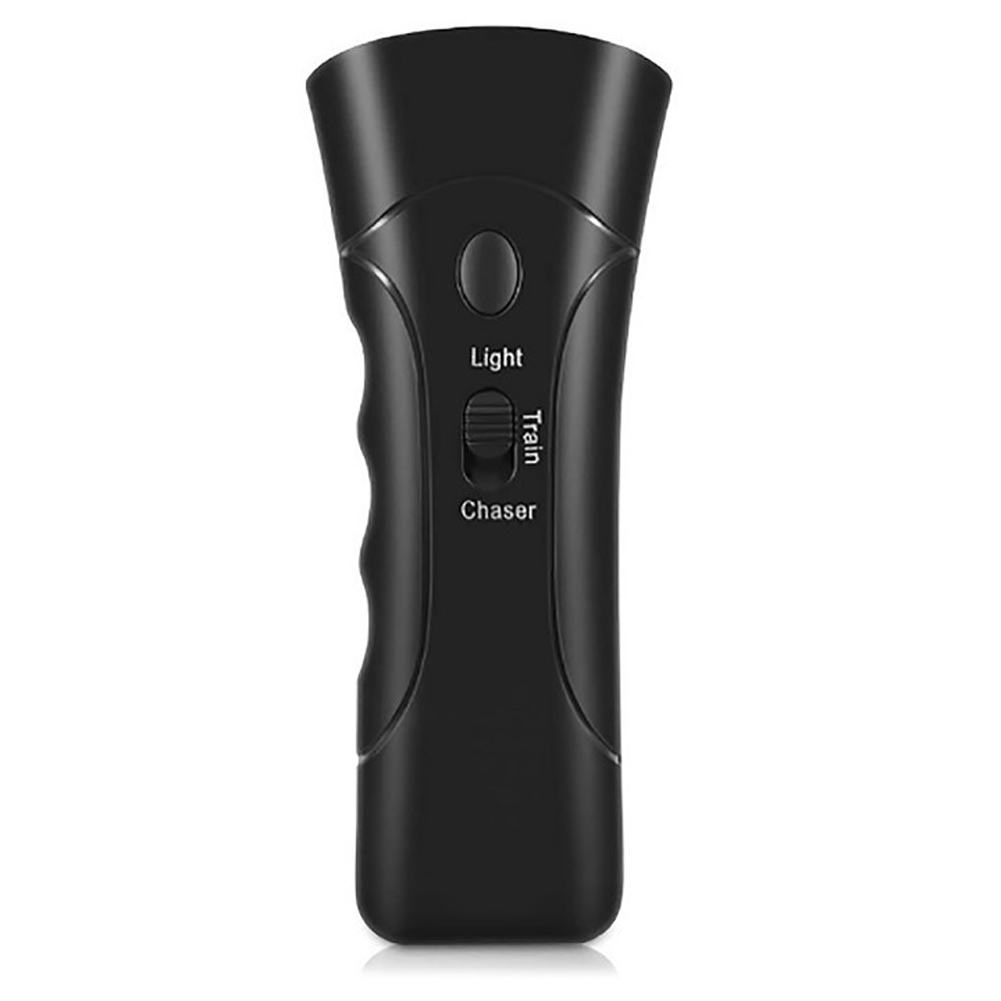 Ultrasonic Bark Arrester Lightweight with LED Flashlight Dog Repeller Portable Dog Anti Barking Device for Pet Training Supplies