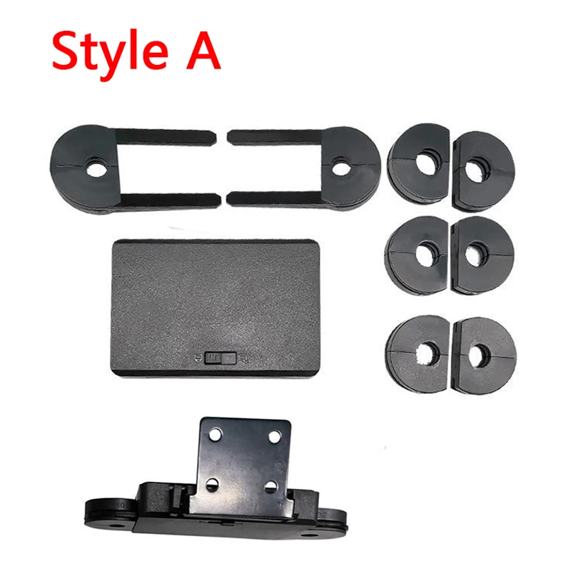 Car Headrest Monitor DIY Mounting Bracket ABS Material Automobile Rear Seat Monitor Mount Holder Stand Tool Style A or B