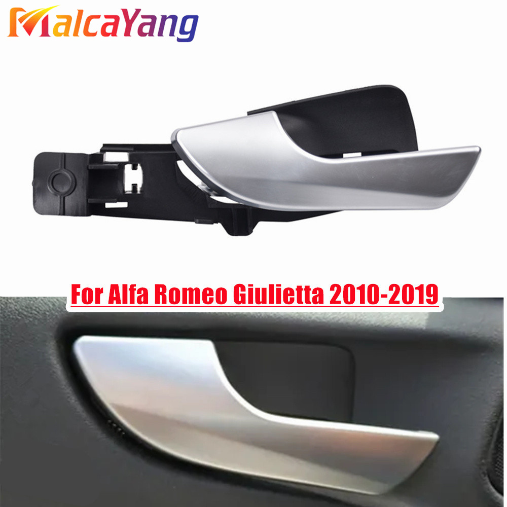 Car Interior Door Handle Chrome Front Rear Left Right For Alfa Romeo Giulietta 2010-2019 156092167 156092165