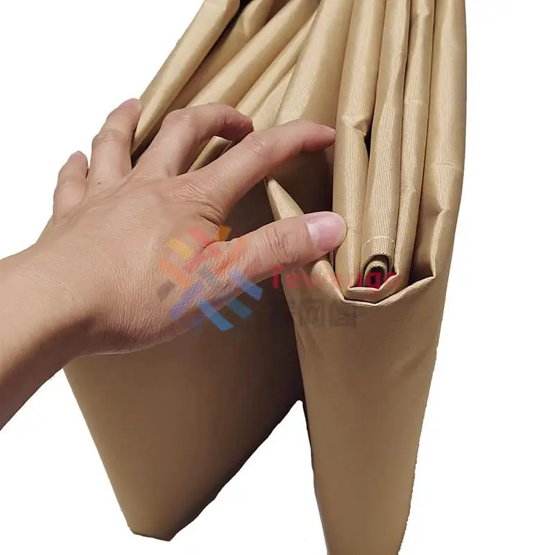 Pure Khaki Retractable Canopy Replacement Fabric Patio Window Cover Garden Sunblock Awning Poly Fabric Waterproof Material