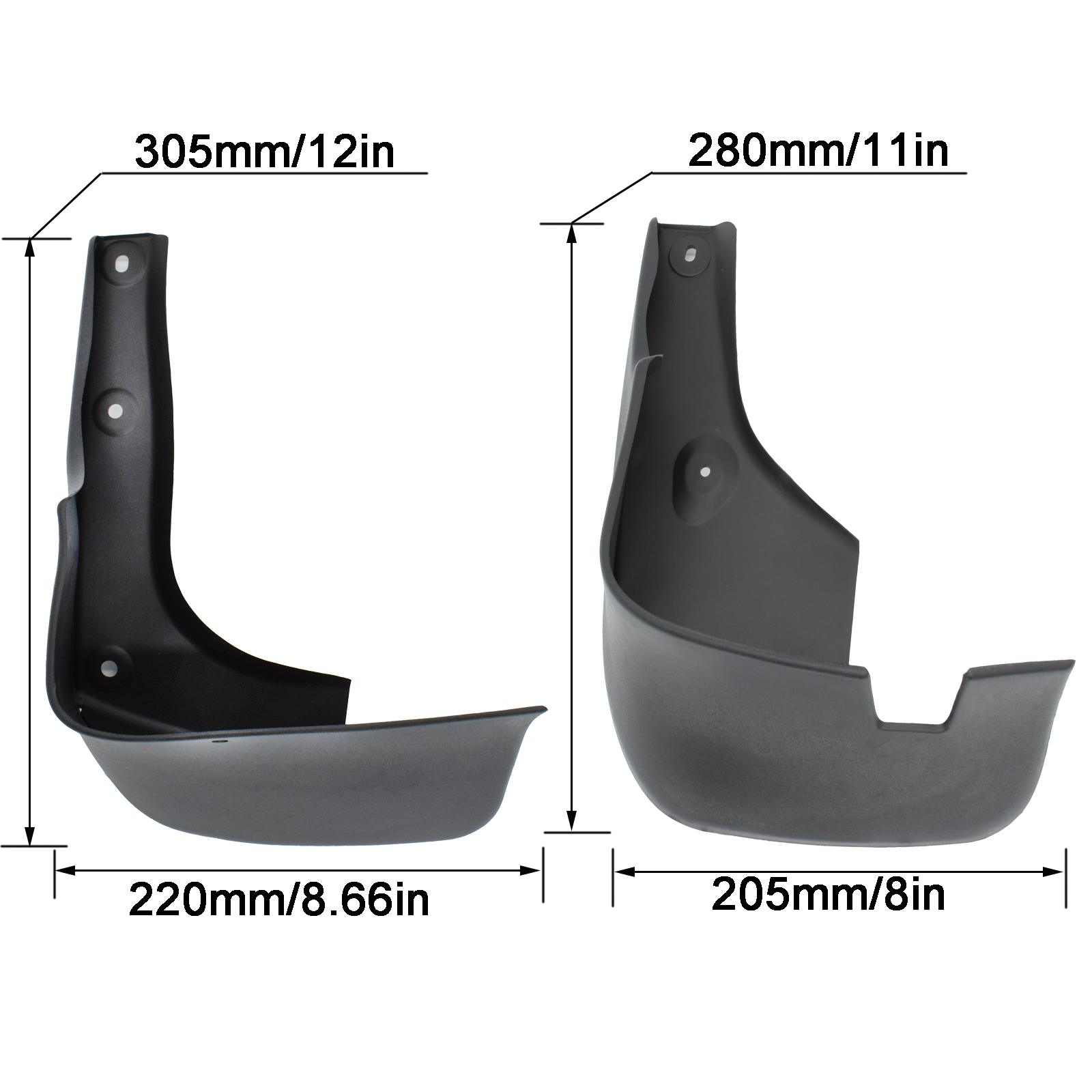 Set Mudguards For Lexus Harrier RX300/330/350/400h XU30 Front Rear Fender Mud Flaps Splash Guard 2003 2004 2005 2006 2007 2008