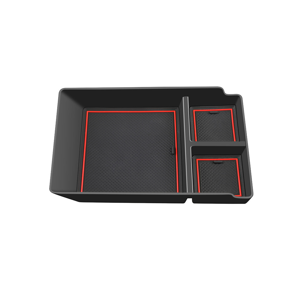 For Hyundai IONIQ 5 2021+ Central Armrest Storage Box Organizer Center Console Tray Stowing Tidying Car Accessories