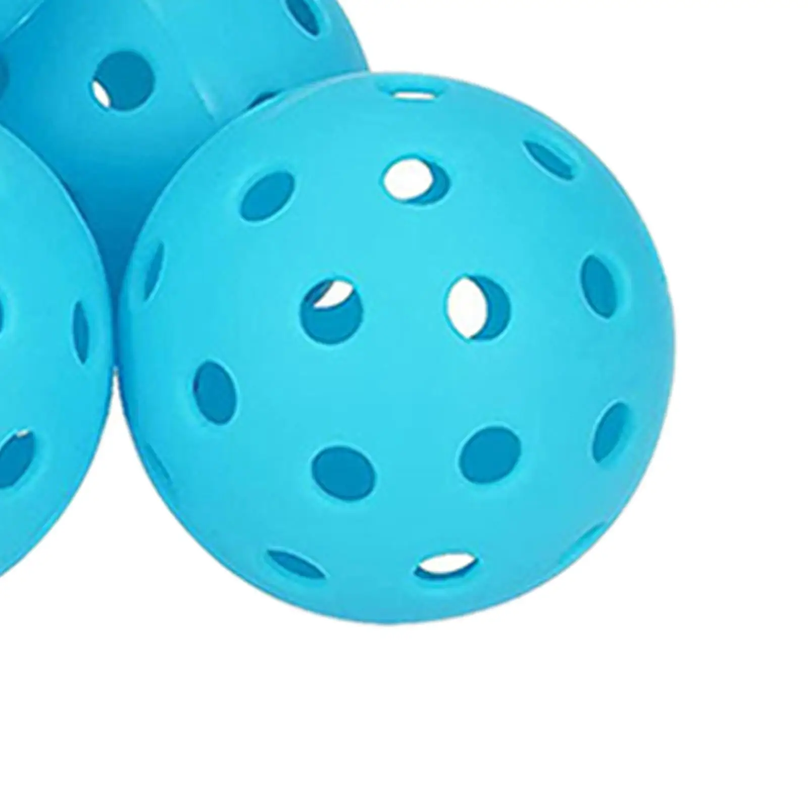 6Pcs Pickleball Balls High Elastic 74mm Professional Official Size Ball for Training Tournament Play Adult Practice Outdoor