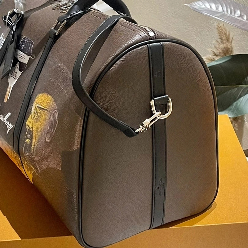 2024 Designer leather women bag Large capacityTotes Duffel Bags Suitcases Lages rolley Case Hardside Spinner Lage Free shipping