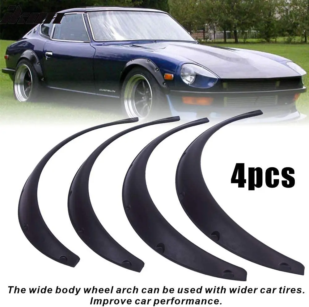 LAICY For Mazda MX5 Miata Car Wheel Arch Fender Flares Mudguard Mud Splash Guard Wheel Eyebrow Extra Wide Body Kit