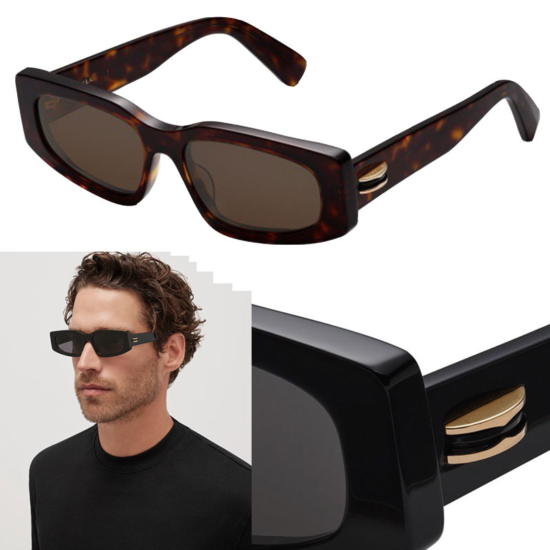 Mens Designer de bijoux Lunettes de soleil sunglasses BV40014I Womens rectangulaire frame Sunglasses Women Zero Eyewear with original box