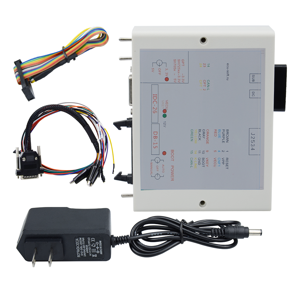 2024 Newest Power Box J-TAG for H-itachi FLASH Via j2534 Works For FLASH ECU-Soft OBD ECU Programmer Power BOX