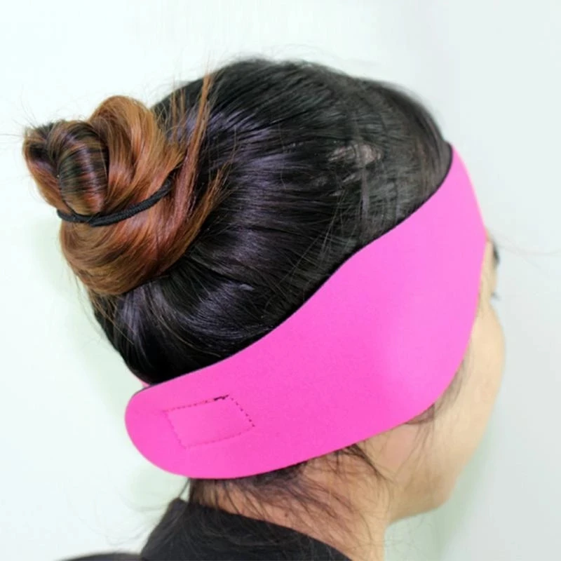 Adjustment Women Men Adult Kids Swimming Bathing Yoga Waterproof Ear Hair Band Headband Protector Watersport Neoprene Headband