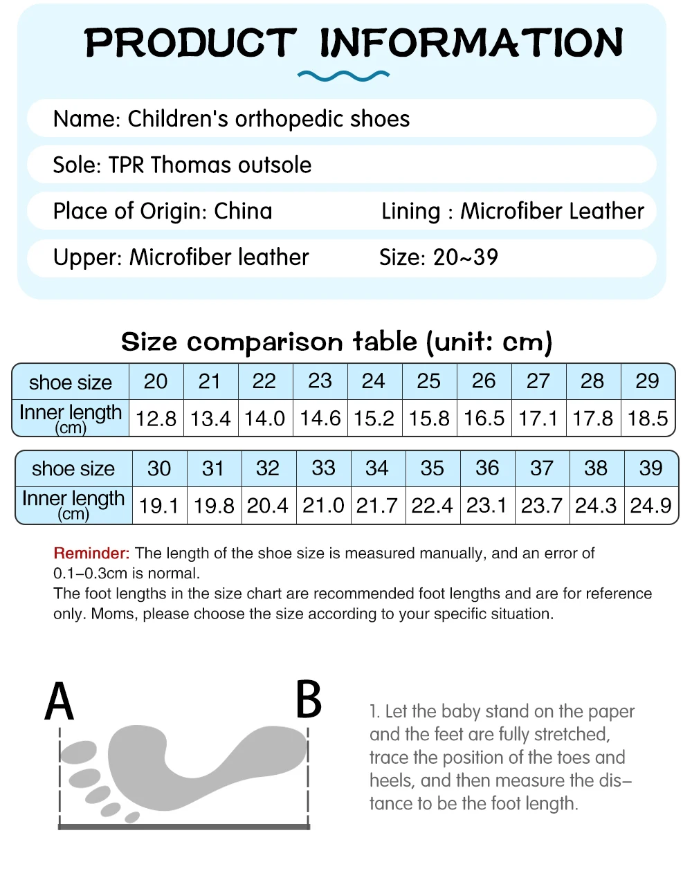 Toddler Girls Sandals Summer Kid Orthopedic Shoes 2025 For Children Pink Leather Flatfeet Clubfoot Arch new Support Footwear
