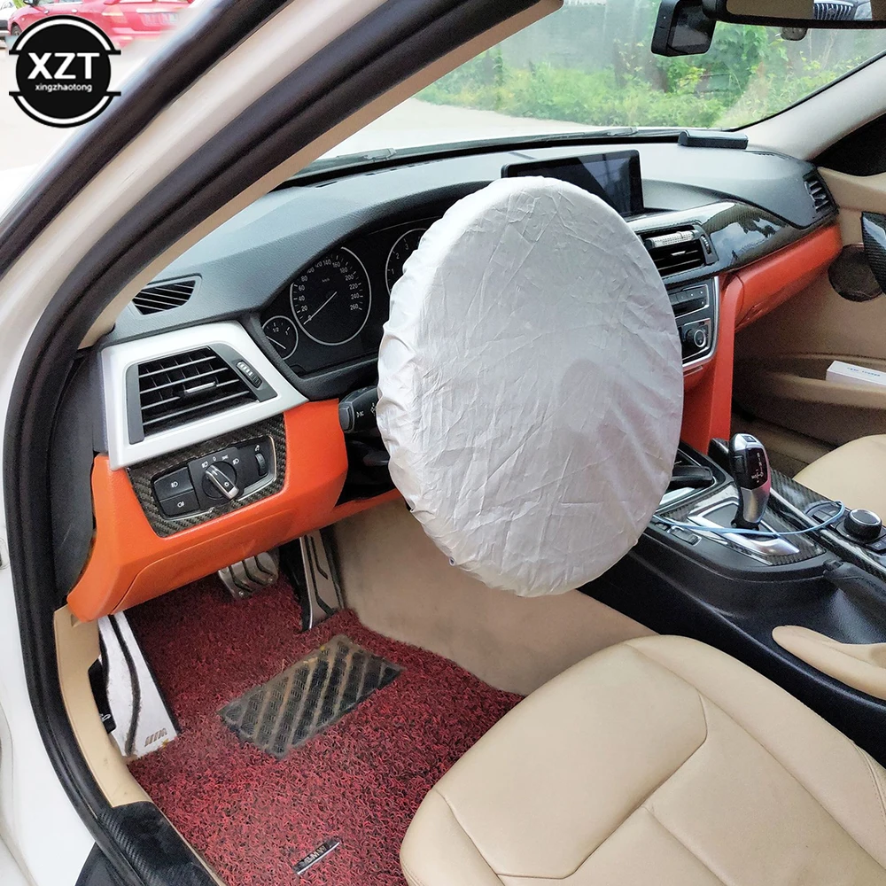 38cm Car Steering Wheel Sun Shade Cover new Sunshade 2025 Protector Sier Cover Sun Block Anti-Heat Cover Steering Wheel Cover Sunscreen