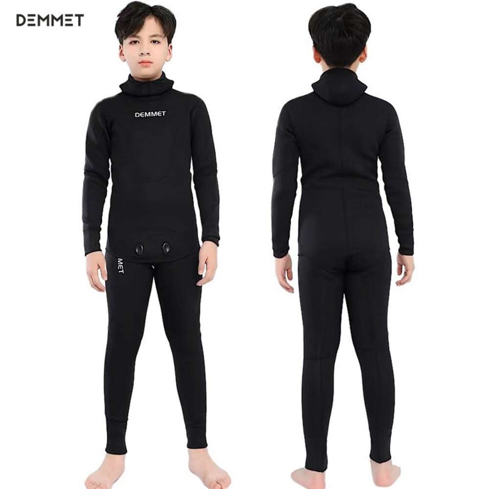 Ddmytiger Children S Mm Split Long Sleeved Two Piece Outdoor Sun Protection And Warmth Diving Swimming Jellyfish Suit For Men H
