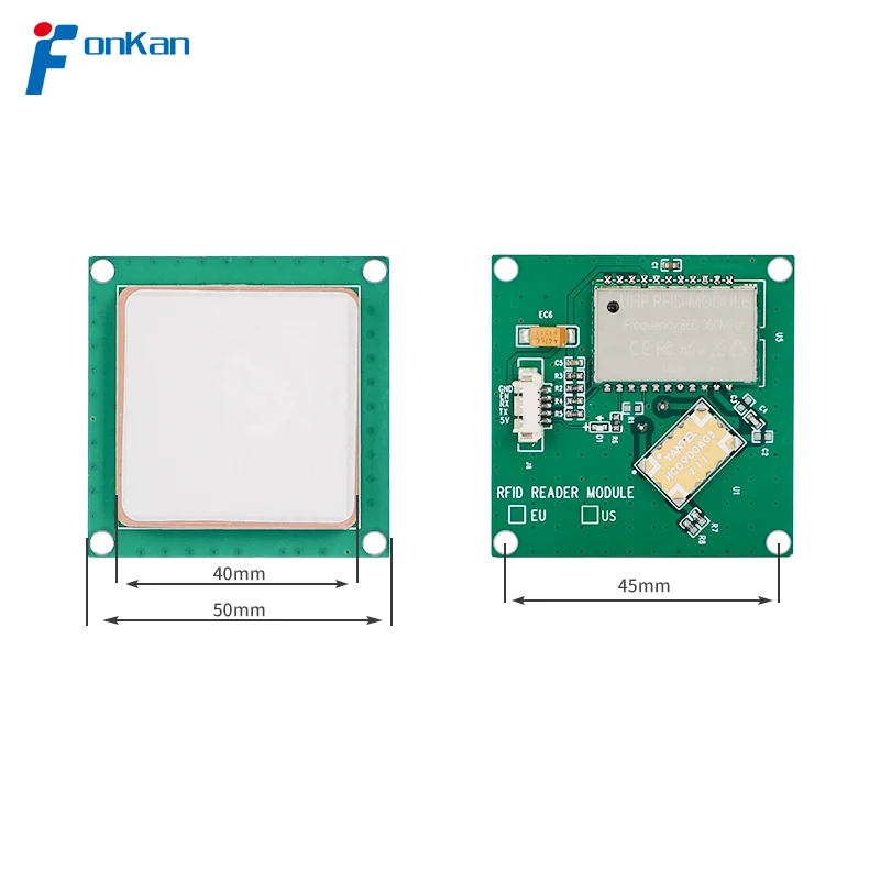 Fonkan UHF Integrated RFID Module 1-2M Range Arduino Raspberry Pi Embedded System USB RFID Module UHF Reader Writer Free SDK