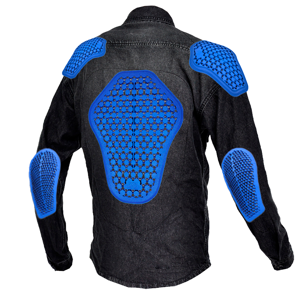 Men's Waterproof Motorcycle Riding Jacket With CE Armor Silica Gel Protectors Motorbike Shirt Long Sleeve Locomotive Jackets