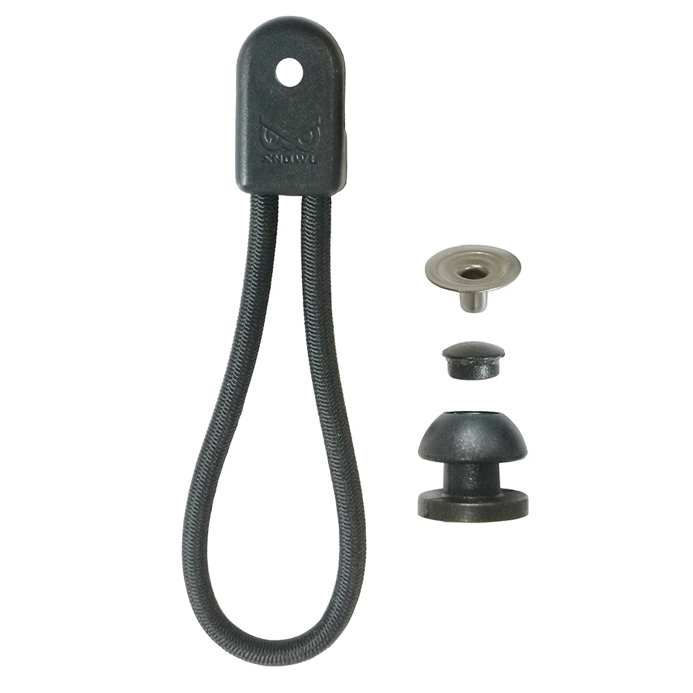 6 or 10 Sets Stayput Shock Cord Loop Bungee Clip Pull Tie Down Tarp Canvas Knobs for Marine Truck Car RV Boat Covers