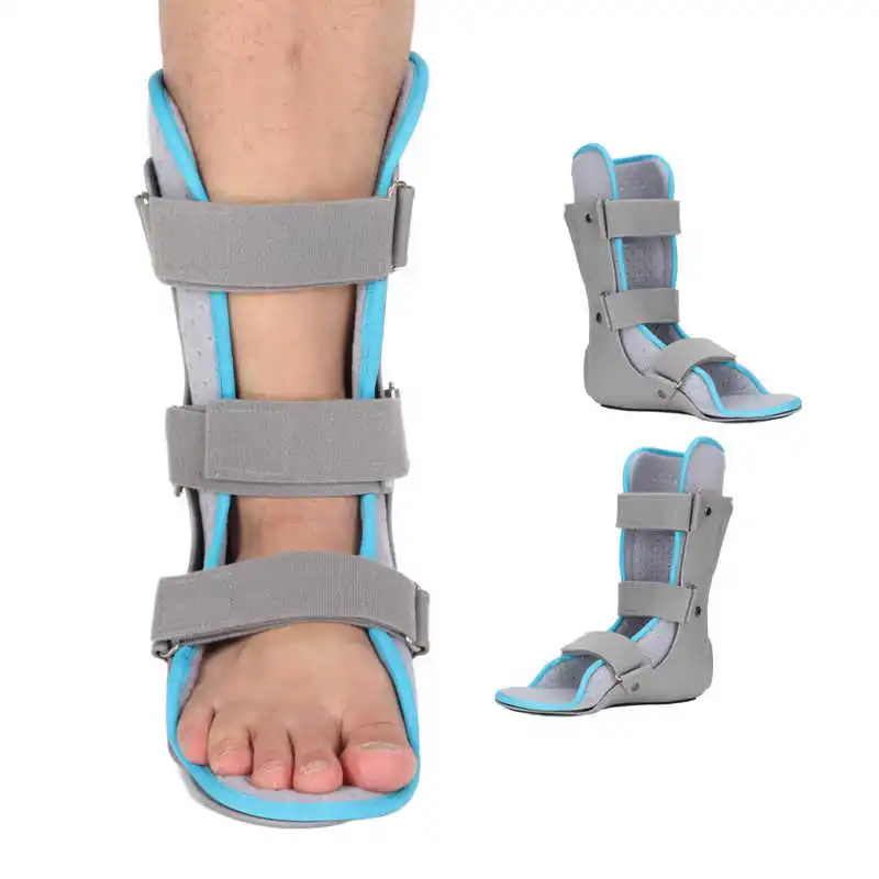 Ankle Foot Fracture Support Brace Sprain Protector Adjustable Foot Drop Corrector Stabilizer Orthopedic Ankle Boot Fixing Splint