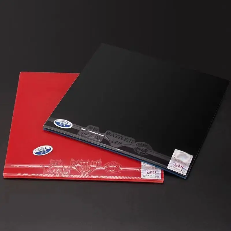 Pips-in Table Tennis Rubber with Sponge, Integrated Circuit 729, Provincial Version, BATTLE 2, BATTLE2, 2.1mm