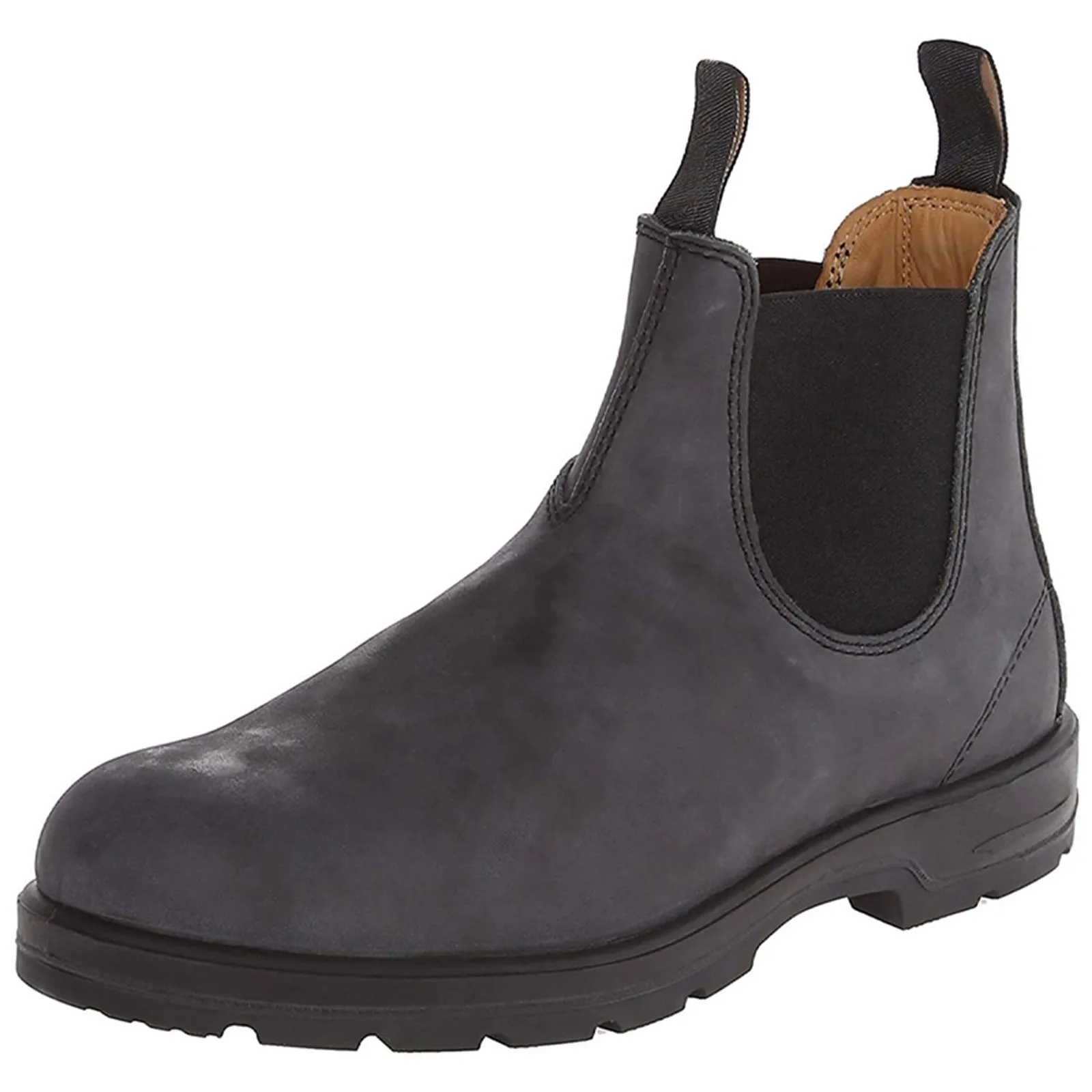 Mens Boots Casual Slip On Formal Oxfords Boot Vintage Couple Shoes Classcis Man Chelsea Boots Black Casual Vintage Boots