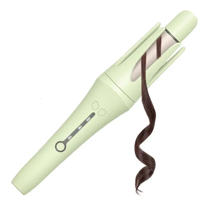Automatic Hair Curler Iron Detangling Curling Stick Wand Fast Heating Negative Ions Hair Crimper Rotating Curling Wand Waver 240521